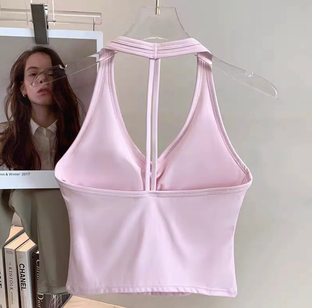 Strappy back top