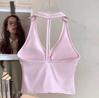 Strappy back top