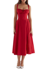 Summer flared dress