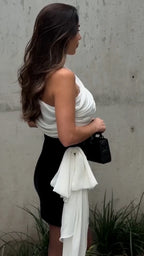 Black Short Tail Dress