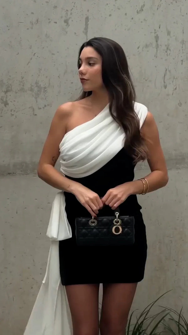 Black Short Tail Dress