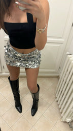 Sequin skirt