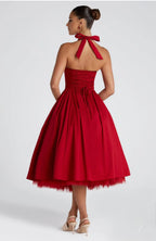 Red cinderella dress
