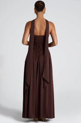 Ryzah brown dress