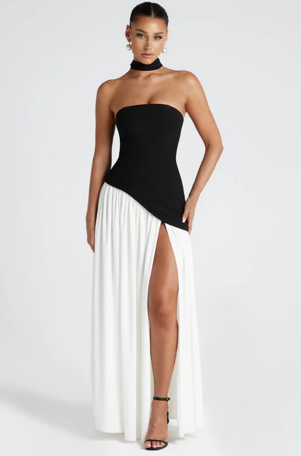 Ryzah black and white dress