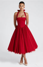 Red cinderella dress