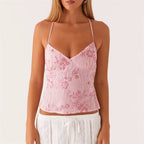 Beaded y2k top