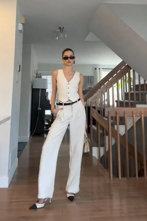 White waistcoat