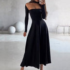 Black celeste dress