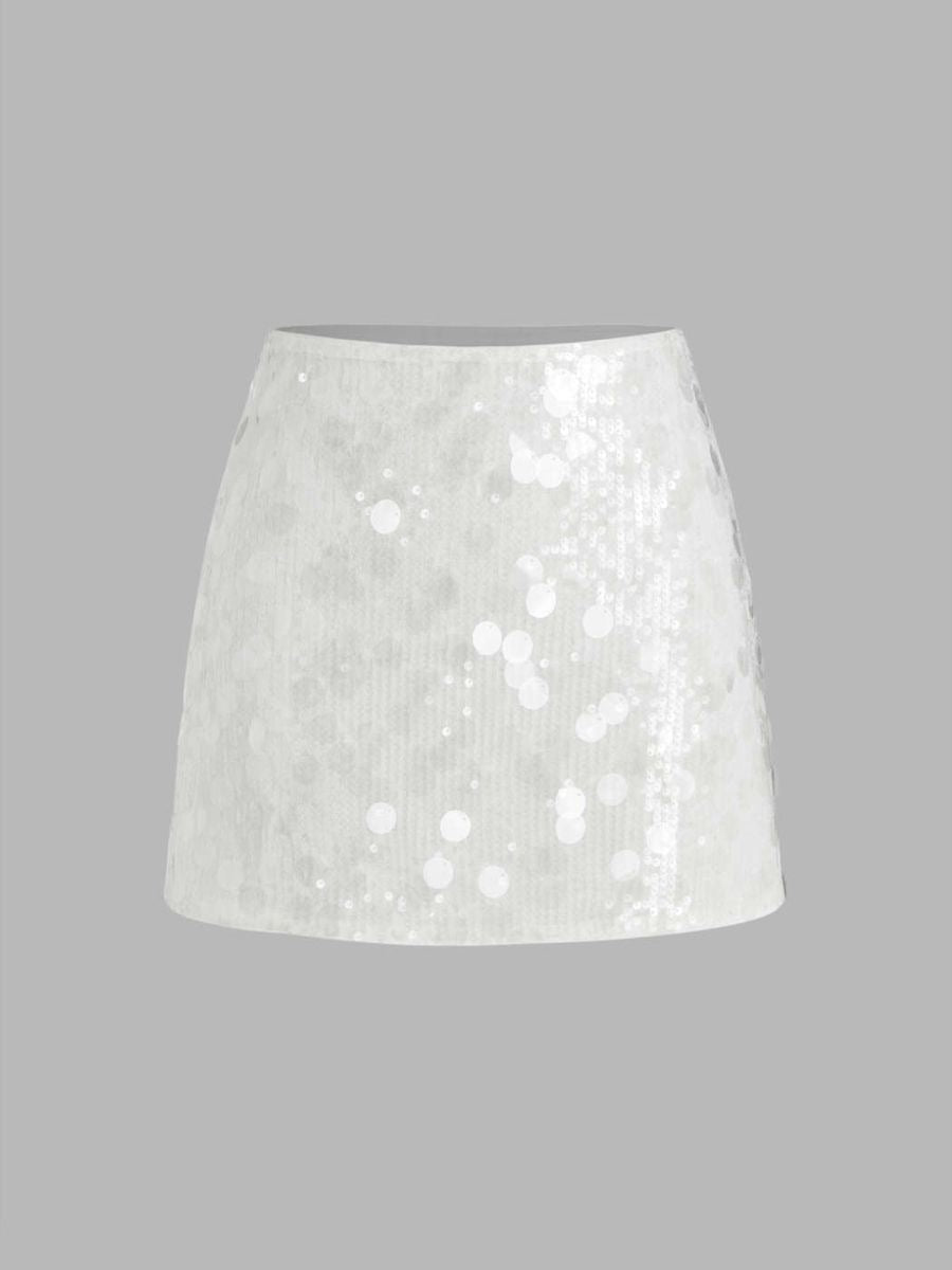 Sequin skirt