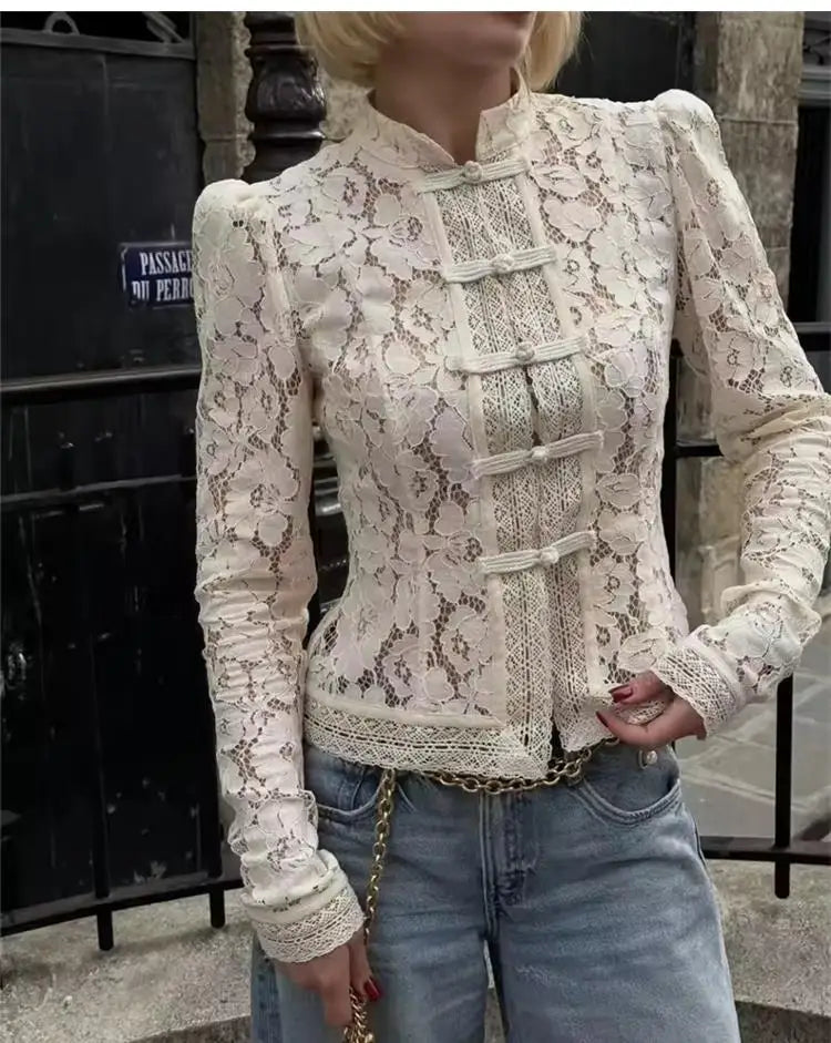 Victoria lace top