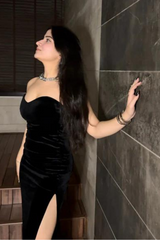 Black Velvet Dress