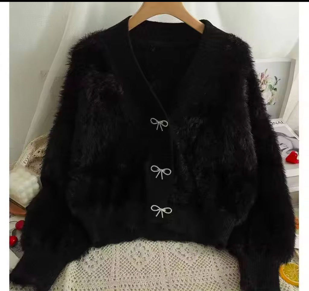 Bow Cardigan