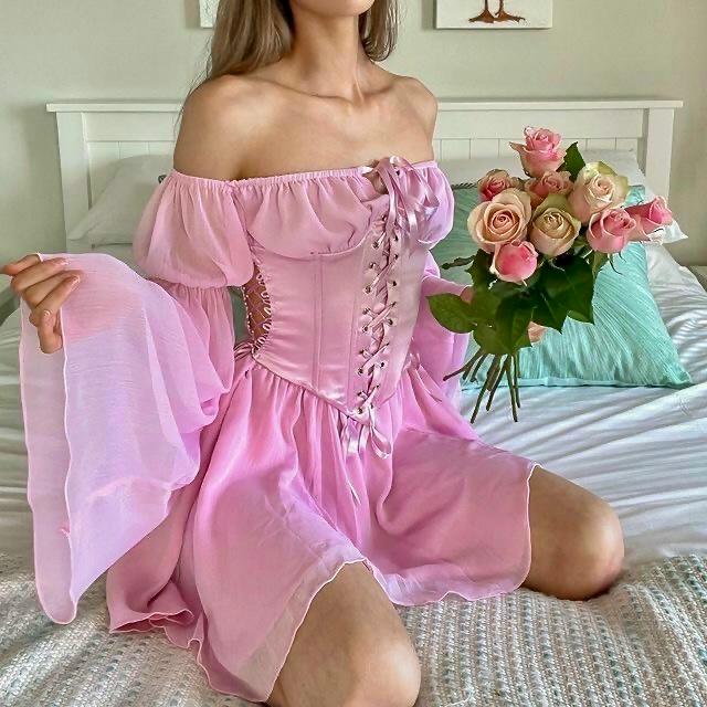 Pink Corset Dress