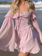 Pink Corset Dress