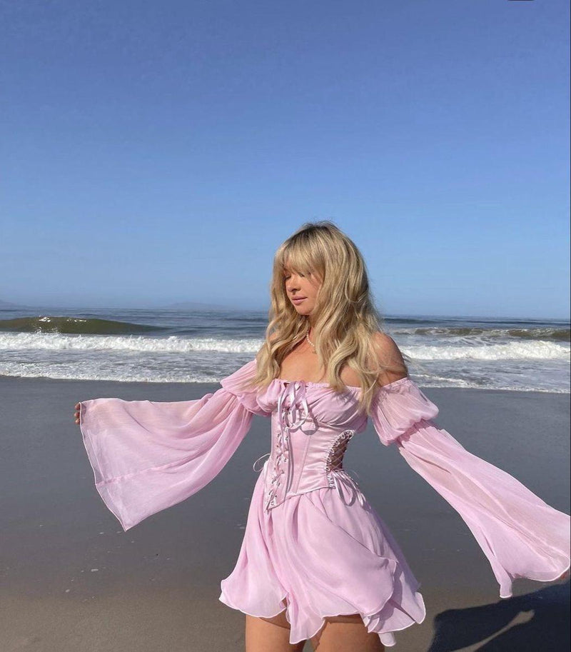 Pink Corset Dress