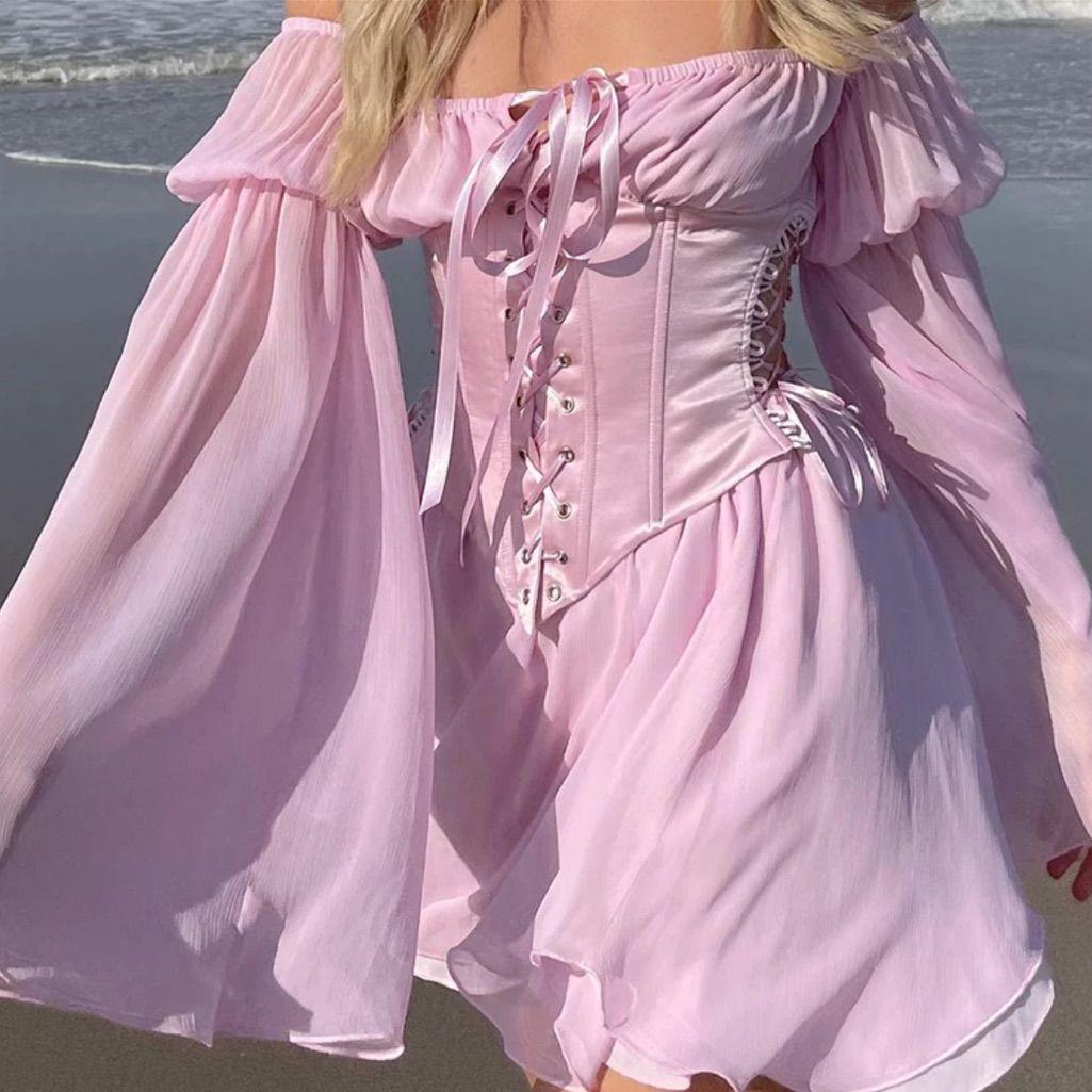 Pink Corset Dress
