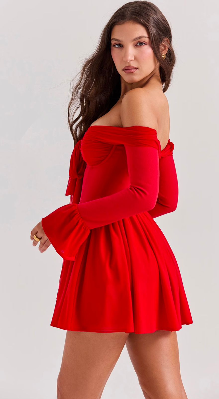 Red Bow Dress