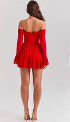 Red Bow Dress