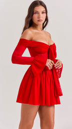 Red Bow Dress