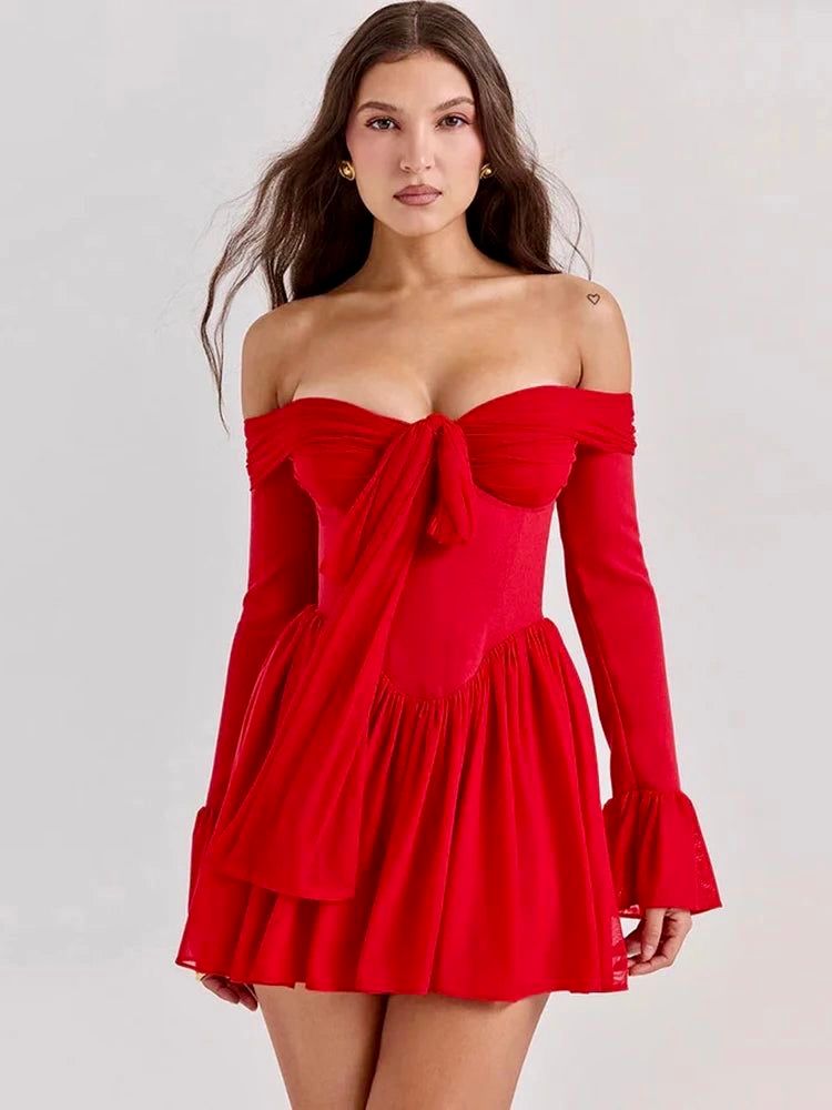 Red Bow Dress