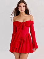 Red Bow Dress