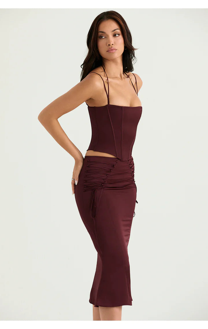 Burgundy dreams co-ord set